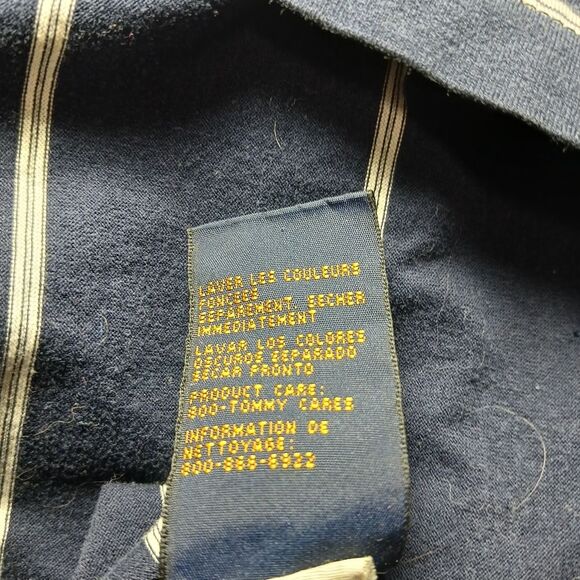 Tommy Hilfiger Men's Large Golf Shirt. 100% Prima Cotton. Collard 3 Button..... - Picture 15 of 15